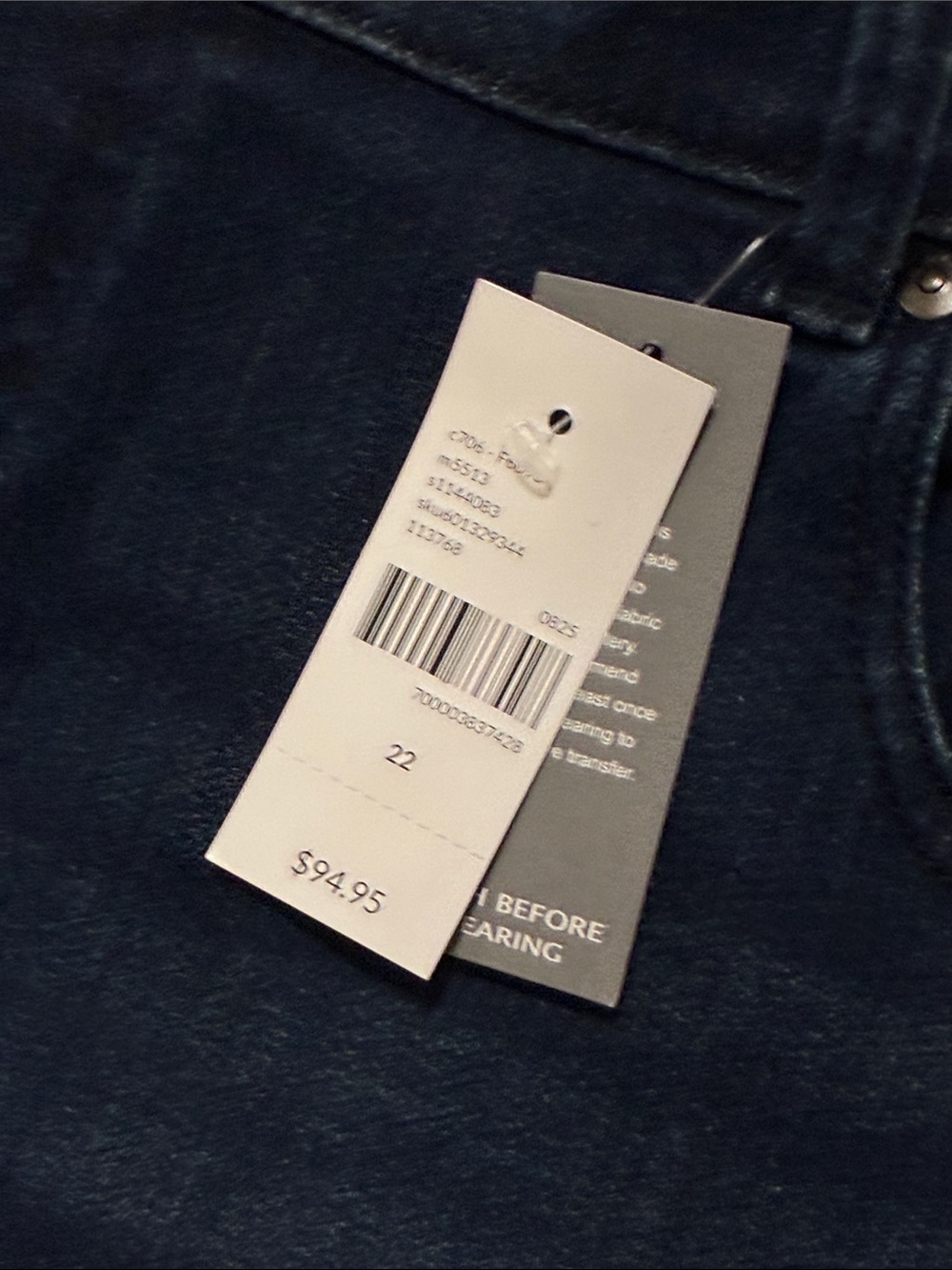 Lane Bryant Dark Blue Wide Leg Women’s Jeans - Picture 2 of 10